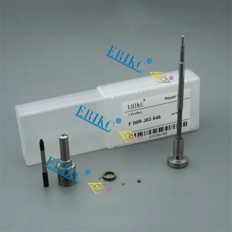 

ERIKC F00RJ03546 Common Rail Injector Overhaul Kit F 00R J03 546 Fuel Nozzle DLLA145P2397 for Injection 0445120361