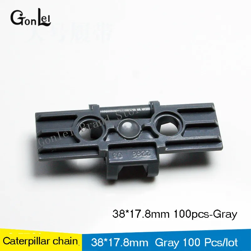 100Pcs-88323-Gray 20-100 шт. Technic MOC гусеницы строительные блоки экскаватор, танк-колесо, Кирпич Игрушка совместима с 88323 57519 частей - Цвет: 100Pcs-88323-Gray