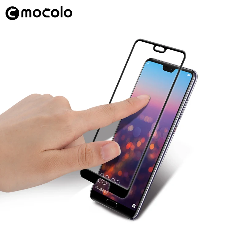 Закаленное стекло Mocolo 5D с полным покрытием для Huawei P20 Защита экрана Pro защитная