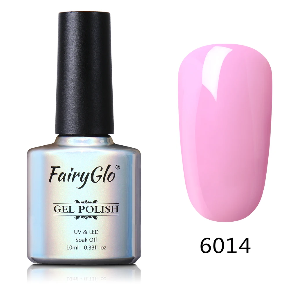 6014 FairyGlo 10 мл 3 в 1 гель для ногтей длинный последний УФ-гель для ногтей один шаг Гибридный гель лак не нужно базовое верхнее покрытие лаковый гель - Цвет: 6014
