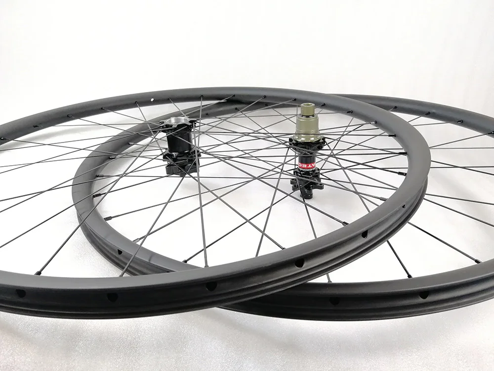 1239 г MTB XC Lefty 29er карбоновая колесная 22 мм x 28 мм 29 дюймов бескамерные велосипедные колеса 24h 28h беговые гравия велосипед