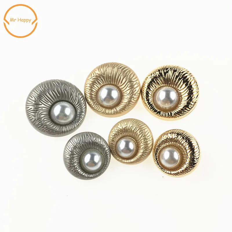 Модные декоративные жемчужные пуговицы высокого качества 2 шт./Лот швейные для