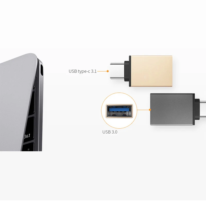 Usb type C OTG адаптер конвертер для samsung Macbook к USB 3 0 папа женскому адаптеру