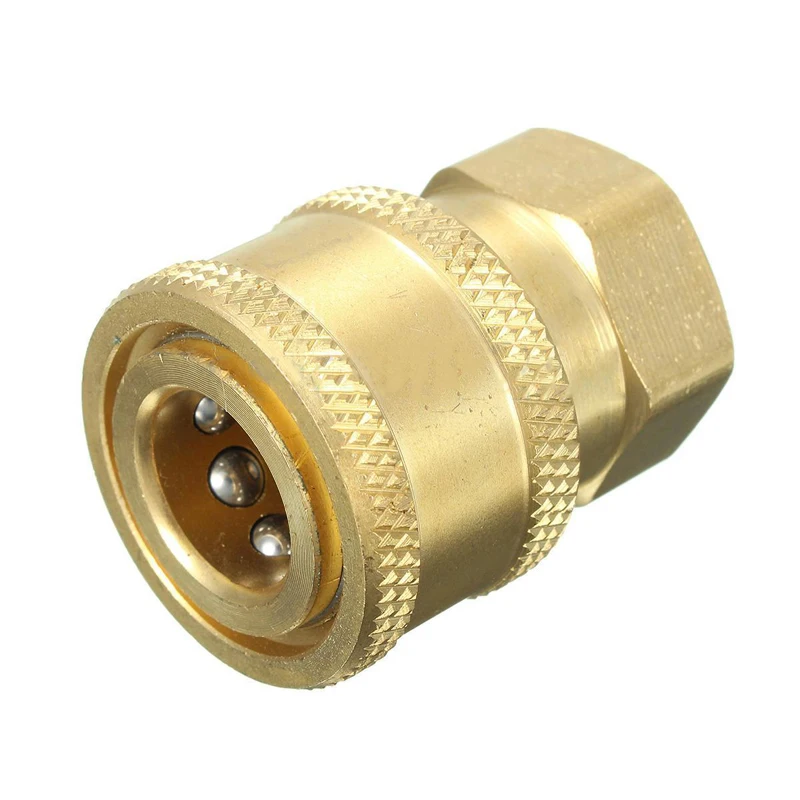 1/4 ''Quick Release Давление моющий шланг разъем адаптера для BSP1/4 Женский соединители