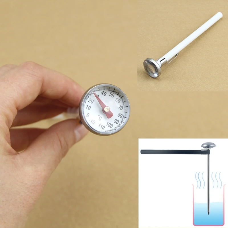New Food liquid Milk Bottle Thermometer Water Meter Oil Temperature Gauge 1PC | Hygrometer