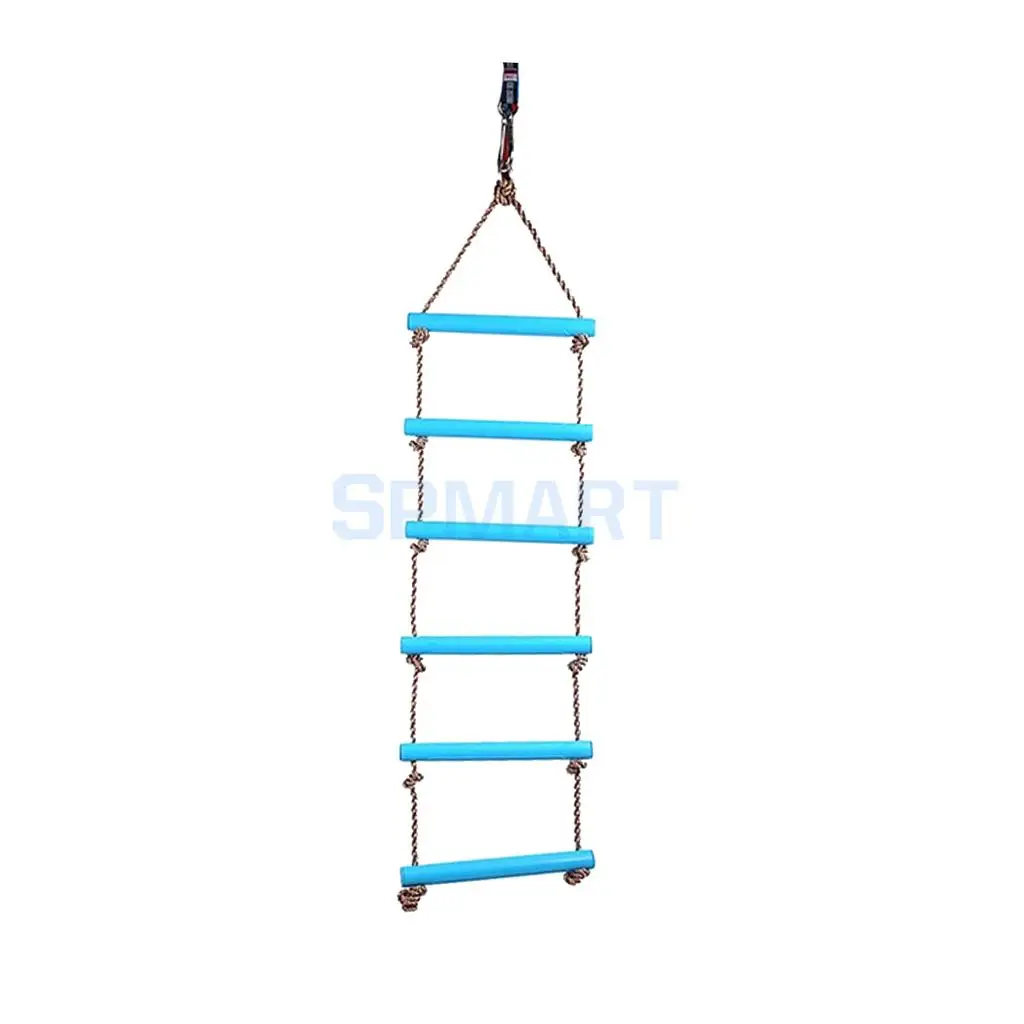 Детская домашняя и уличная игровая площадка 2 м 6 Rungs веревка для скалолазания