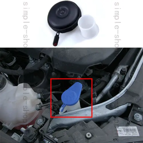 Швабра с функцией распыления воды выдувного фильтра Прозрачная сетка для Ford Fusion