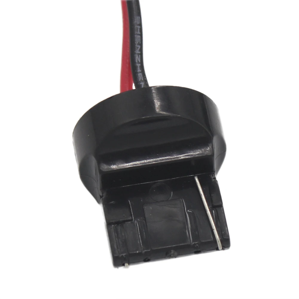 Современный автомобиль 2 шт T20 7440 66SMD LED 1156 BAU15S Светодиодный свет автомобиля Поверните сигнальную лампу Дневной свет canbus# T20