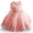 Платье принцессы с юбкой-пачкой для маленьких девочек; кружевное платье принцессы с цветочным рисунком; детское платье подружки невесты для свадьбы; платья для выпускного вечера для девочек