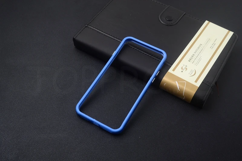 blue Гибридный проданный цветной ТПУ бампер для Iphone 6 6s 7 8 Plus X защитная рамка силиконовый чехол для Iphone XS XR XS MAX мягкие чехлы для телефонов - Цвет: blue
