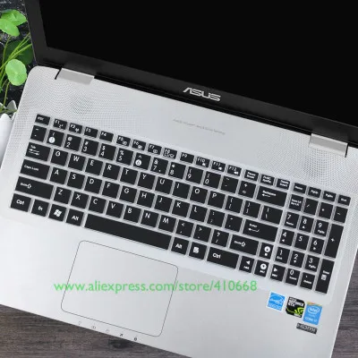 Black Для ASUS VivoBook D541NA X540L X540LA D540S D540YA X540YA X540LJ X540LA F540U F541UA 15,6 дюймовый ноутбук клавиатура чехол - Цвет: Black