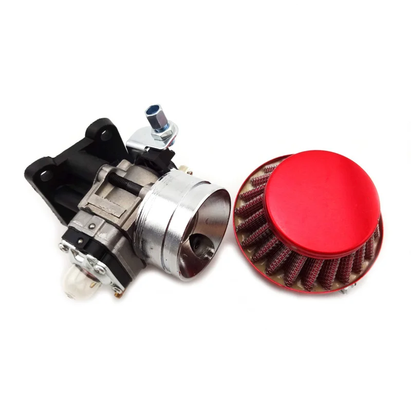 XLJOY гоночный карбюратор комплект Carb воздушный фильтр стек для 47cc 49cc мини ATV грязи