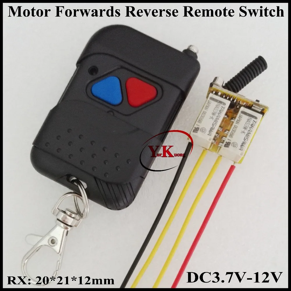 Беспроводной пульт дистанционного управления 3 7 В 4 2 5 6 в 9 12 RF RXTX|motor forward|switch