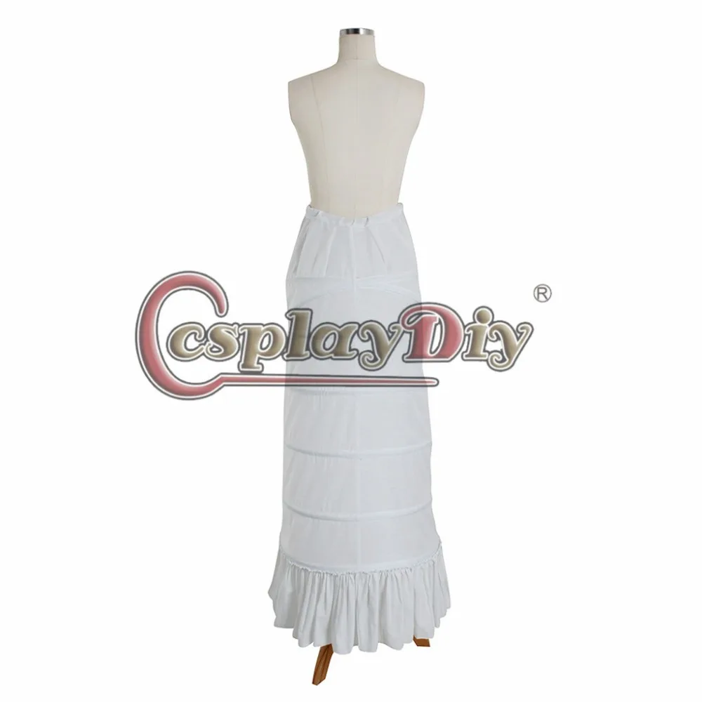 CosplayDiy рококо готическое платье Нижняя юбка для женщин средневековый кринолин панье Нижняя юбка Викторианский длинное платье аксессуары для косплея