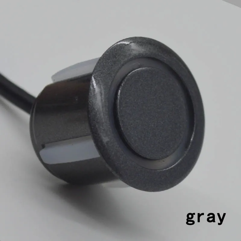 Titanium gray Автомобильный парктроник, передний датчик парковки, комплект, ассистентная система, без монитора, просто зуммер, громкость динамика, можно регулировать, универсальный - Название цвета: Titanium gray