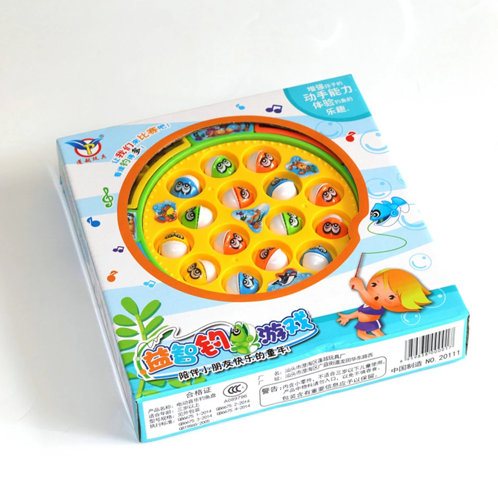 Fishing Toys Learning Baby Educational Toy Electric Fish Plastic Magnetic Set Game Kids Gifts Children Outdoor | Игрушки и хобби