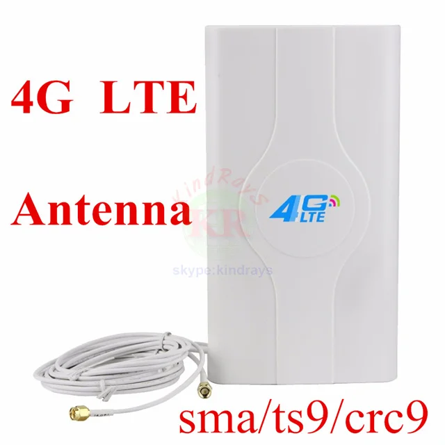 4G LTE Антенна 40dBi SMA ts9 crc9 разъем беспроводной Роутер антенна для ZTE huawei 3g модем crd9 sma |