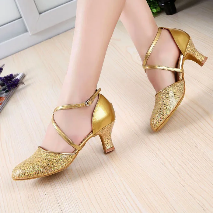Женская обувь с блестками для латинских танцев|ballroom dance shoes|dance shoesdance ballroom shoes |