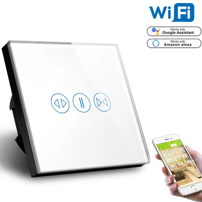 ASEER Tuya Smart Life WiFi занавес переключатель для электрического шторного затвора Google