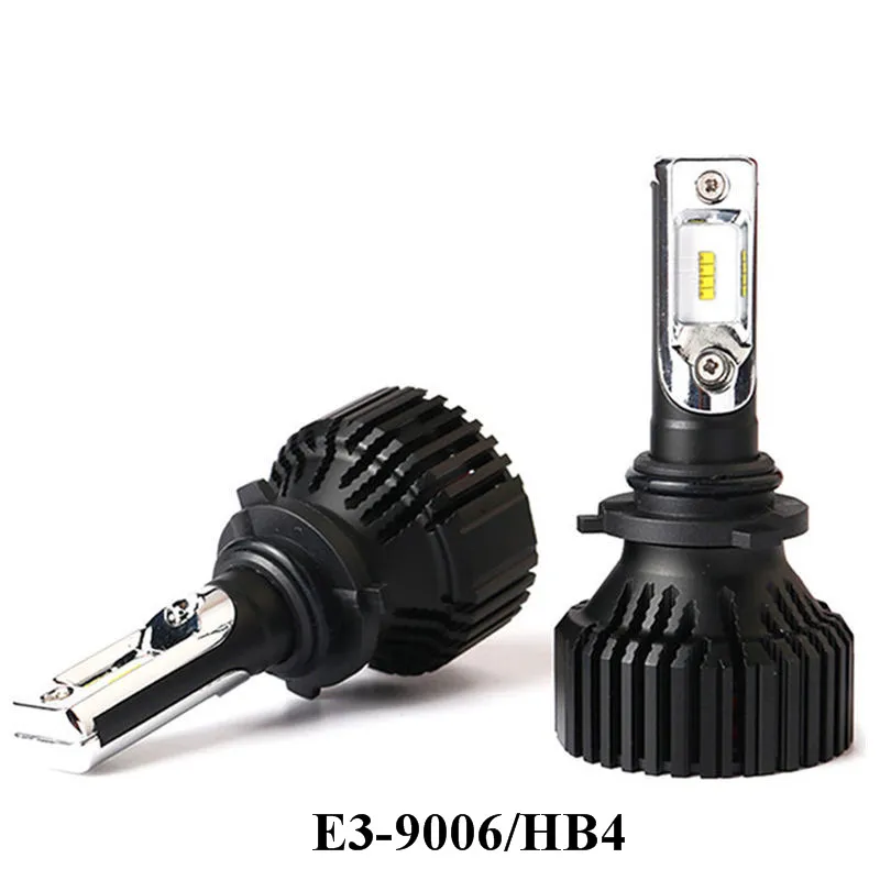 Xenplus 2 шт. H7 Светодиодные Автомобильные фары H4 H11 H8 H1 H3 HB3 H27 9005 9006 Lumiled зэс 12V 60 Вт 8000lm E3 автомобильной лампы Авто противотуманных фар
