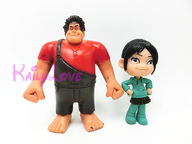 Новая 14 шт./комплект Wreck It Ральф 2 ломает интернет куклы Vanellope von Schweetz фигурка
