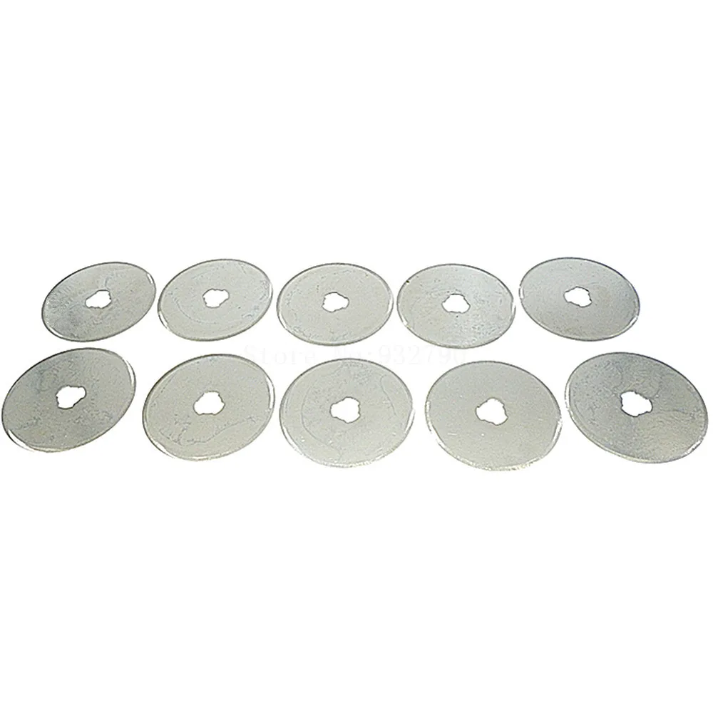 10 шт. 45 мм роторные ножи для резки нож шитья квилтинга рукоделия бумаги ручной