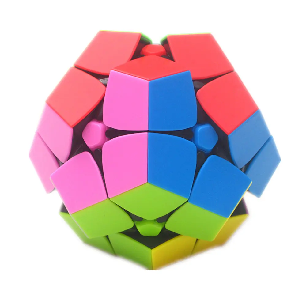 FanXin кубик Megaminx 2x2 рубика Stickerless 2 слоя скоростной куб профессиональные