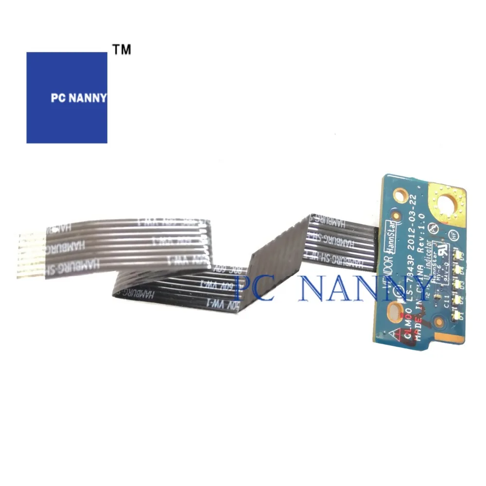 PCNANNY для Dell Inspiron XPS 14Z L421X Нижняя кнопка питания плата кабель LS-7843P тест хорошее |