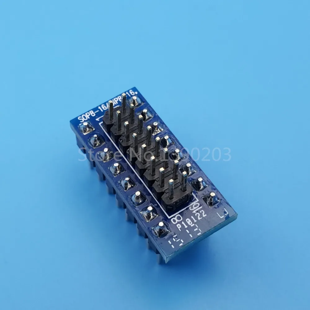 SOP16 SOIC16 Flash Chip тестовые зажимы с проводным адаптером для программирования BIOS|clip