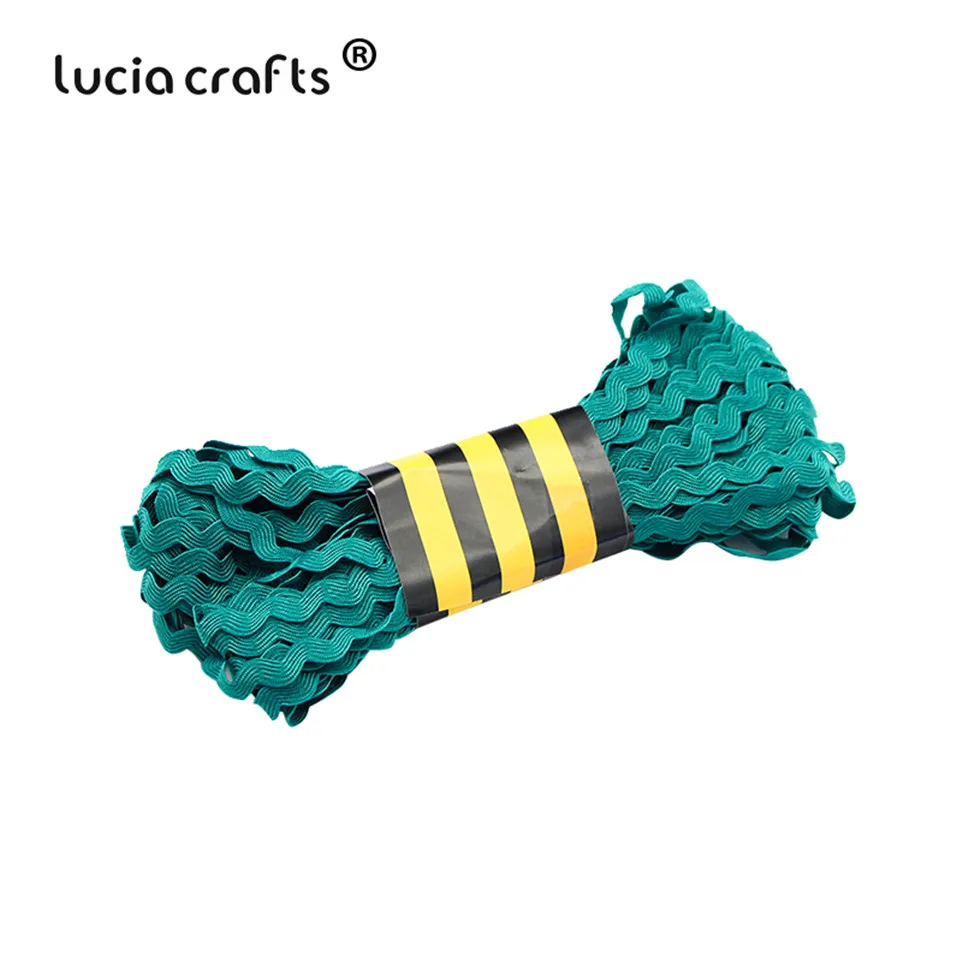 Lucia crafts 15 ярдов/шт 8 мм многоцветная корсажная лента для самодельных волос бант свадебные декоративные аксессуары для вечеринок W0501