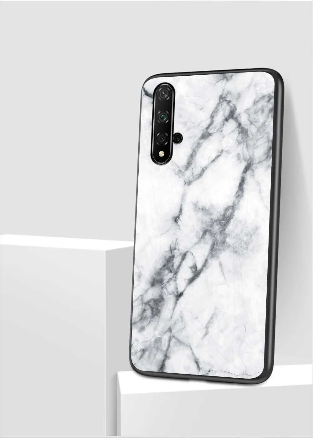Чехол KEYSION из закаленного стекла с мрамором для Honor V30 20 9X Pro 10i V20 8X защитная задняя крышка для huawei Mate30 20 P30 Pro Y9