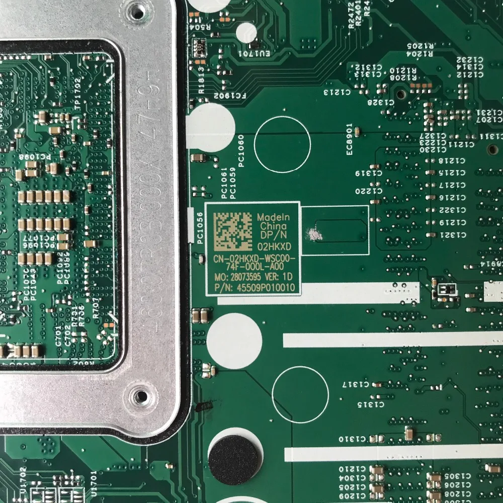 SZWXZY отлично подходит для материнской платы ноутбука DELL 3568 3468 SR2ZU I5 7200u DDR4 15341 1 91N85 CN