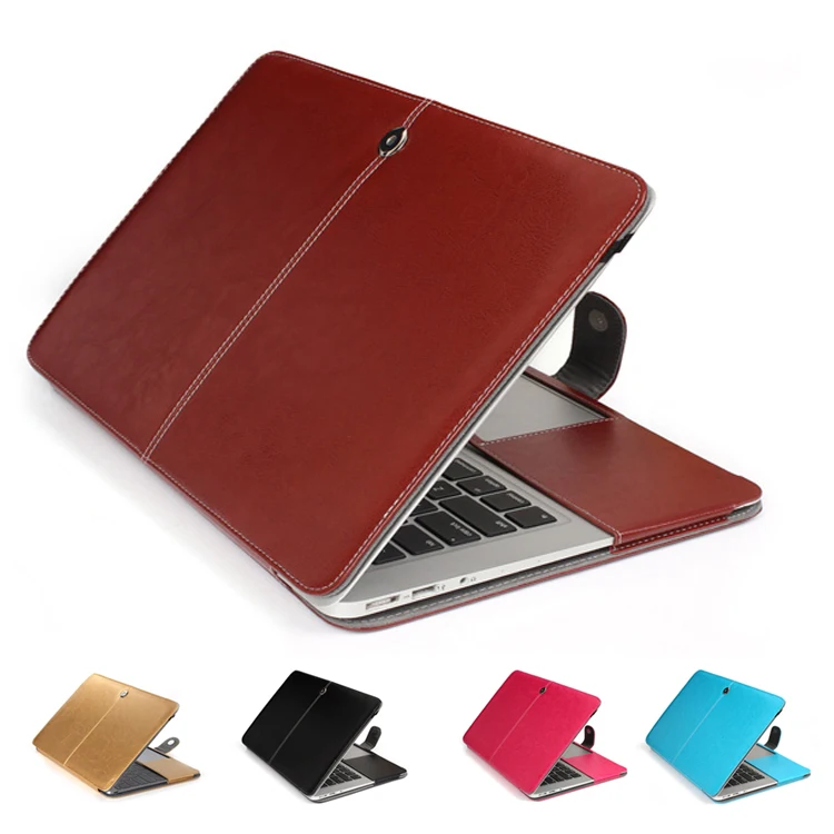Чехол из искусственной кожи для Apple MacBook Air Pro Retina 11 12 13 15 2016 2017 Новинка дюймов с