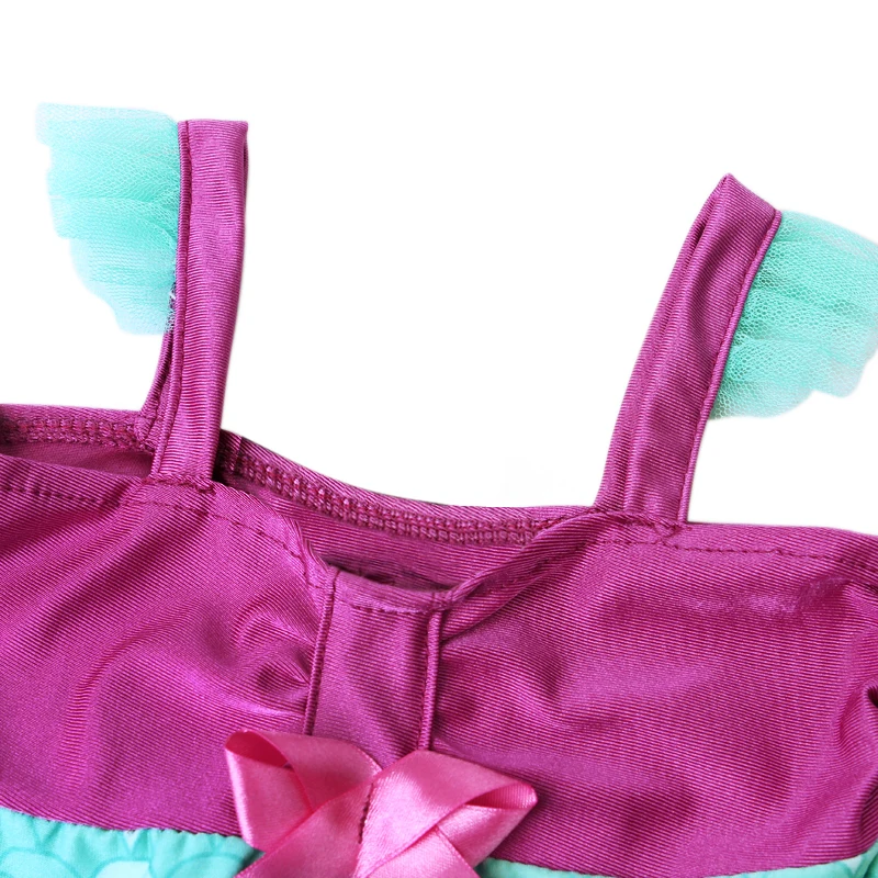 Юбка принцессы цельный купальный костюм для девочек детская кружевная купальная