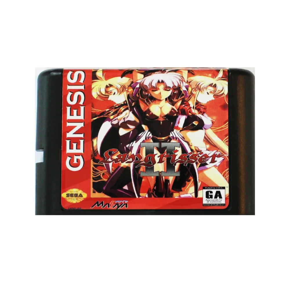 Langrisser 2 16 bit MD Game Card For Sega Mega Drive SEGA Genesis | Электроника