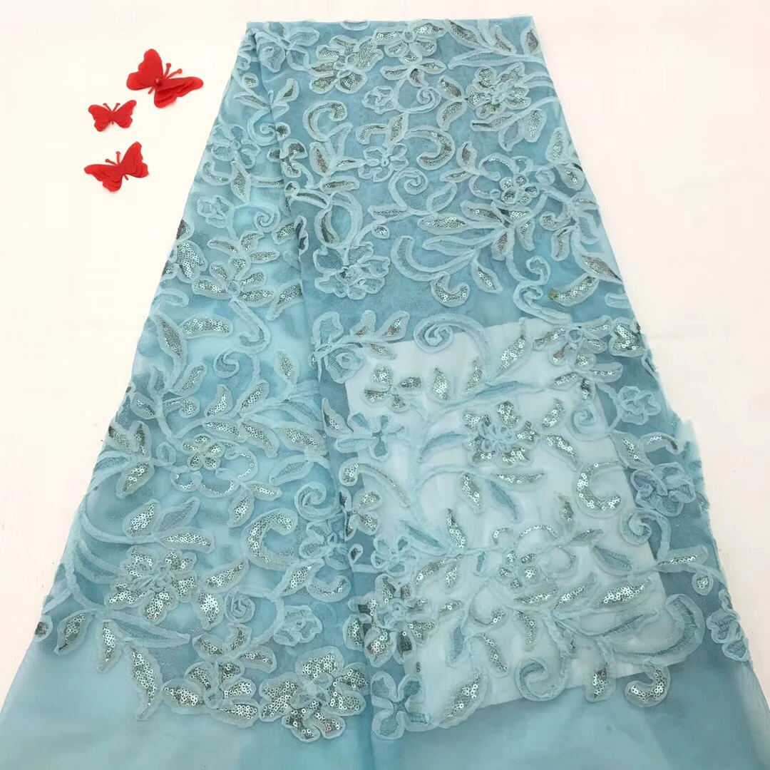 Африканские кружева тюль 2019 Африканский Французский кружевной ткани Высокое