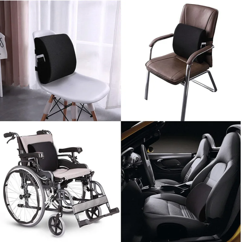 2019 новые пены памяти поясничной Поддержка Подушка для опоры поясницы домашнего