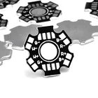 20 шт. RGBW LED теплоотвод алюминиевая Базовая пластина панель печатная плата подложка 20 мм Звезда DIY радиатор охлаждения для RGBW