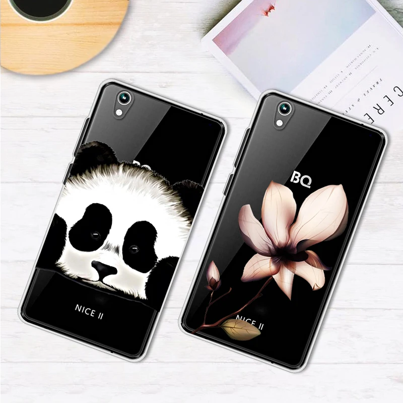 Case For Bq Bqs 5503 Nice II 5.5 Inch Transparent Printing Drawing Silicone Phone Cases Cover Bqs5503 |