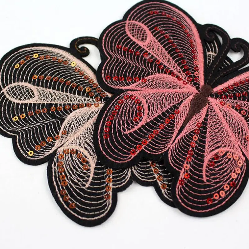 Патчи для одежды разноцветные 3D блестки наклейки одежды|iron on patches|iron onapplique badge |