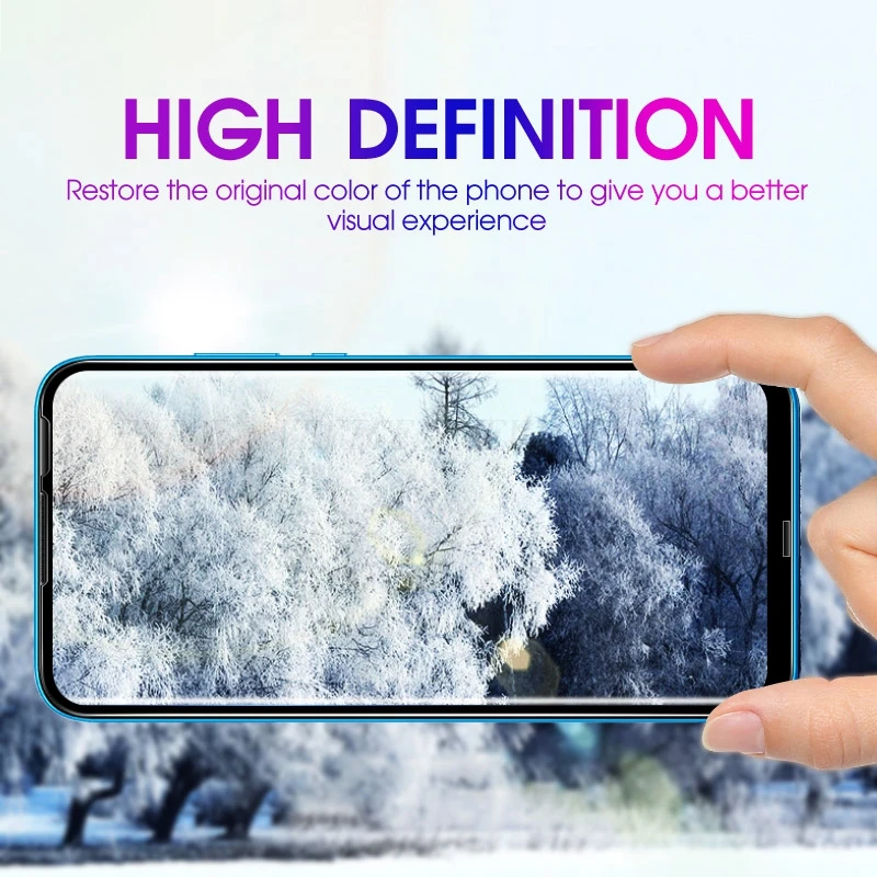 HD прозрачное полноэкранное закаленное стекло для Huawei Y9 Y7 Y6 Prime 2019 Y5 2018