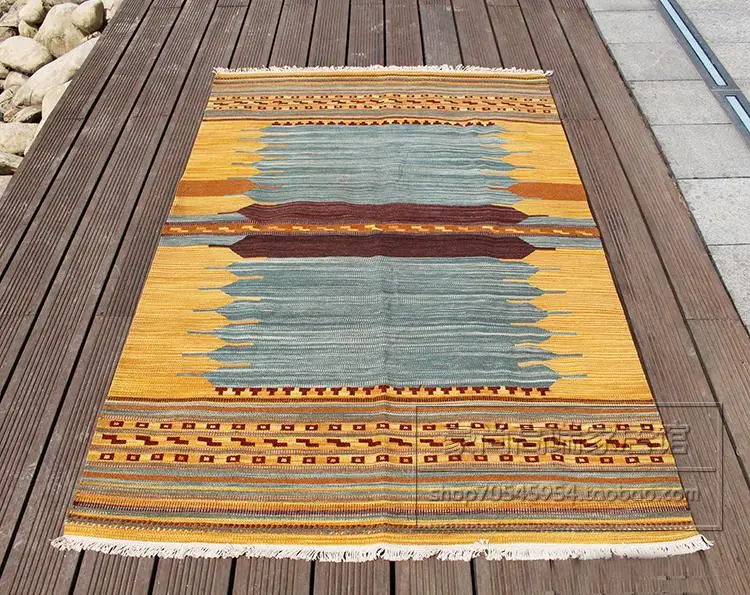 Турецкий импорт kilim Kilim шерстяной тканый ковер ручной работы прикроватное одеяло