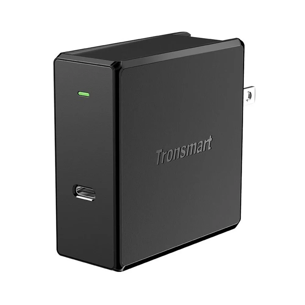 США Tronsmart WCP02 настенное зарядное устройство питания 3,0 Беспроводное зарядное устройство 60 Вт Быстрая зарядка зарядное устройство для телефона MacBook зарядное устройство для ноутбука - Тип штекера: США