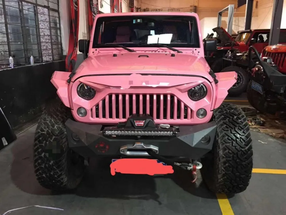 Крыло для Jeep Wrangler JK 2007 2017 колесо хищника бровей из алюминиевого сплава