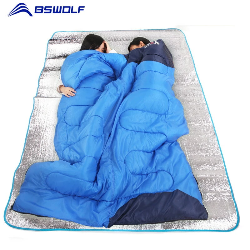 Коврик BSWolf алюминиевый складной светильник 200*150 см из фольги|foil mat|mat tentcamping picnic mat |