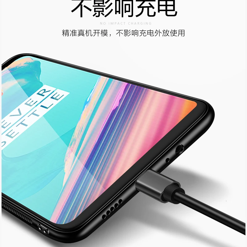 Case For Oneplus 5t A5010 phone cases Tempered Glass back cover Oneplus5t Anti-knock shell | Мобильные телефоны и