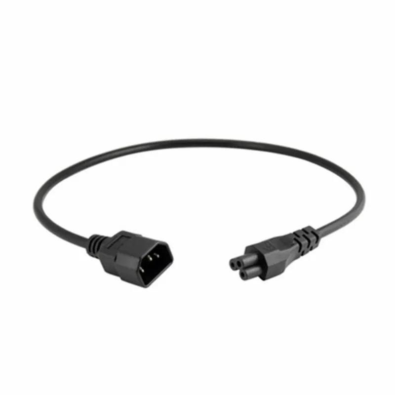Штекер IEC 320 C14 к гнездовому адаптеру C5 штекер 3 гнезду Micky. Шнур преобразователя