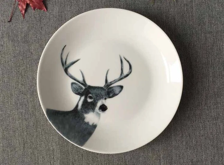 1 шт. круглые тарелки тарелка кухонная утварь столовое устройство миска для