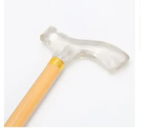 Бук костыли световой большой хвост имитация нефрита твердая древесина бука