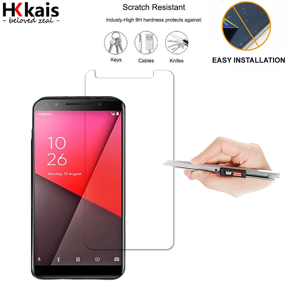 HKKAIS закаленное Стекло для Vodafone Smart N9 Экран Защитная | Мобильные телефоны и